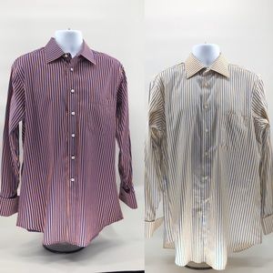 Paul Fredrick size Men’s 16-34 Lot of 2